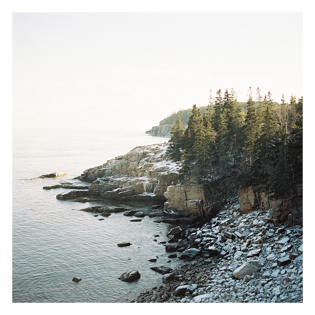 Rocky Midcoast Maine shoreline